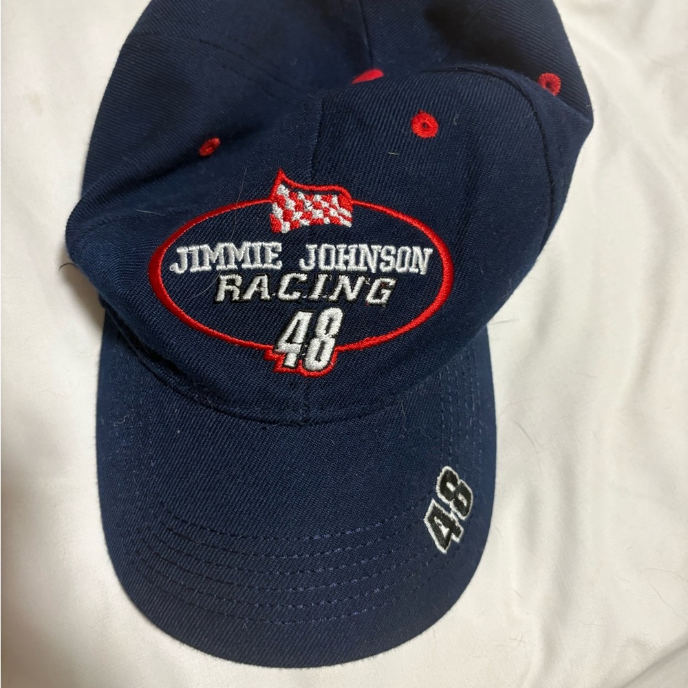 Jimmie Johnson Racing 48 Navy Baseball Cap